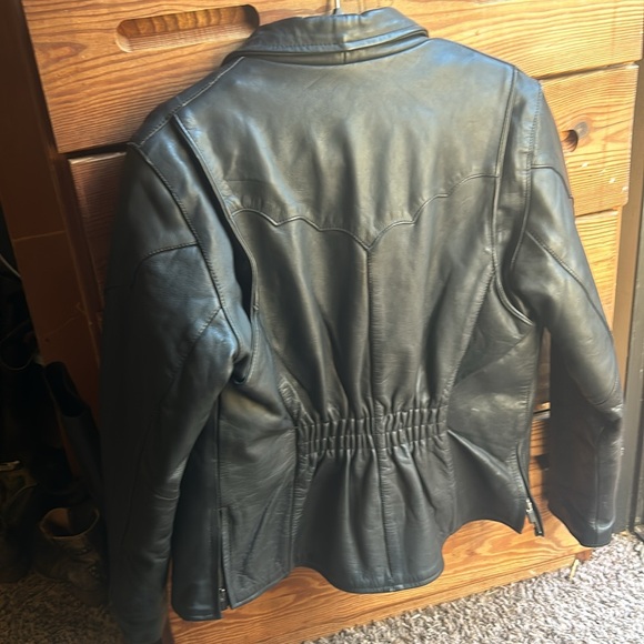 Milwaukee heavy leather riding jacket - Picture 7 of 7